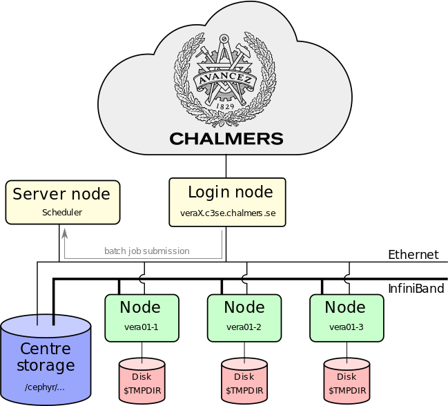 The cluster environment